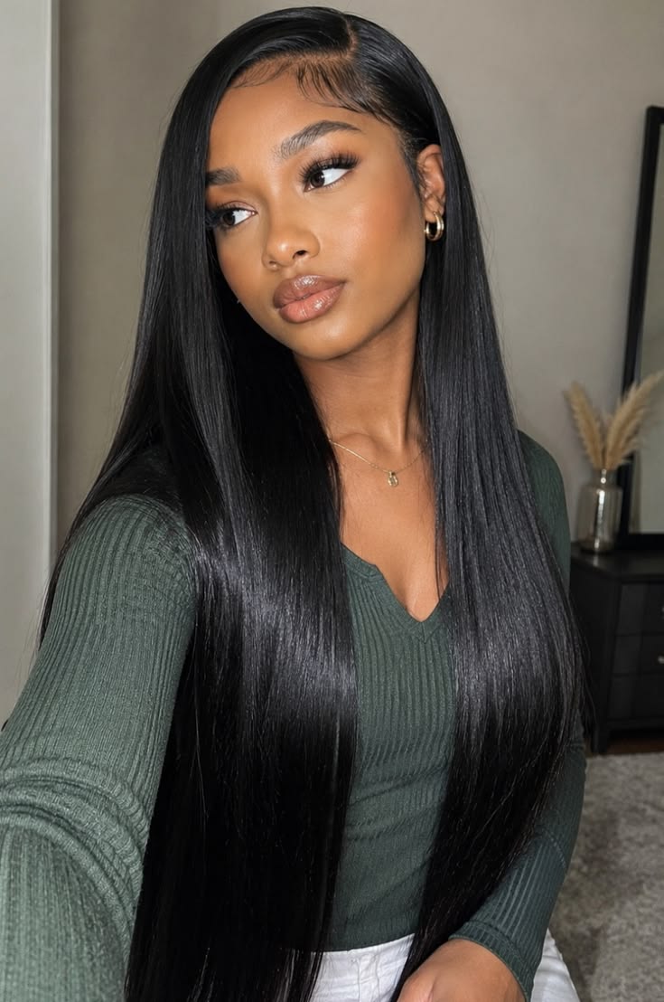 Silky straight